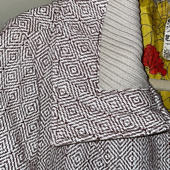 Anthropologie Tulle Coat Size L Lined ZipFront - Picture 6 of 14